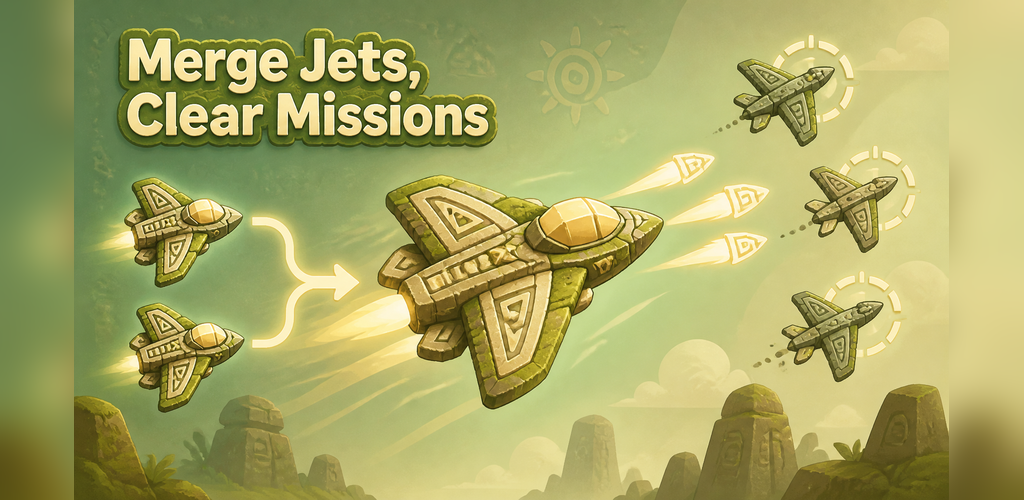 Stonewing: Jet Merge key art with stone-textured fighter jets